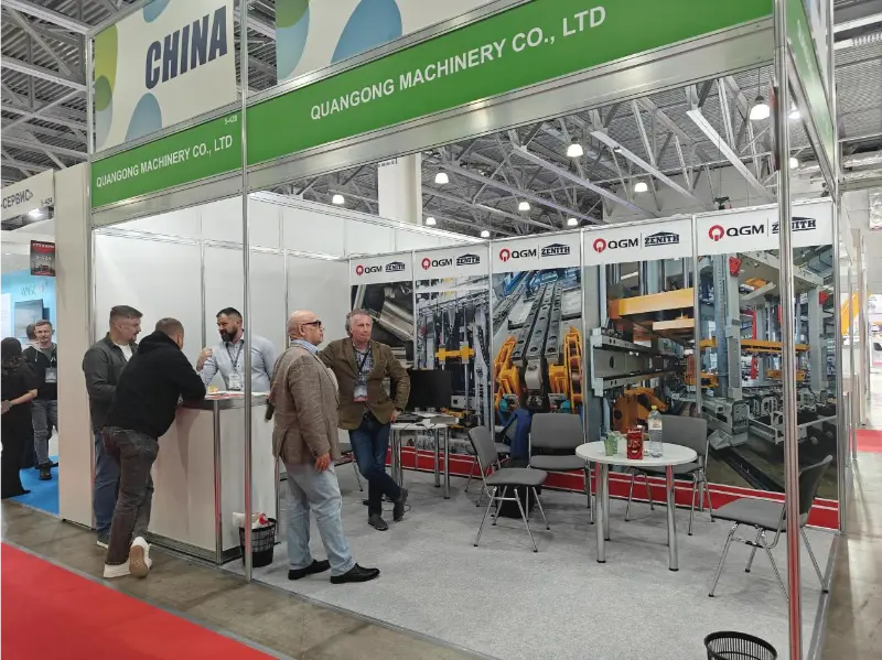 Fókuszban az eurázsiai infrastruktúra-piac: Quangong Machinery Co., Ltd. Kiállítások az oroszországi CTT EXPO-n